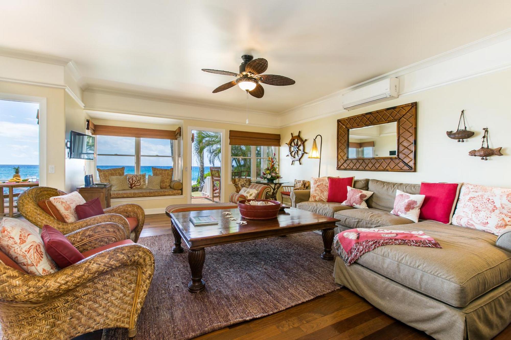 2Br Oceanfront Cottage In Poipu- Alekona Kauai Koloa Eksteriør billede