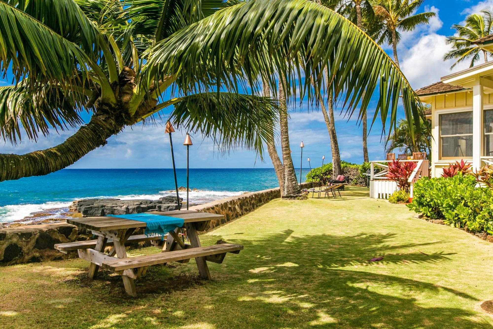2Br Oceanfront Cottage In Poipu- Alekona Kauai Koloa Eksteriør billede