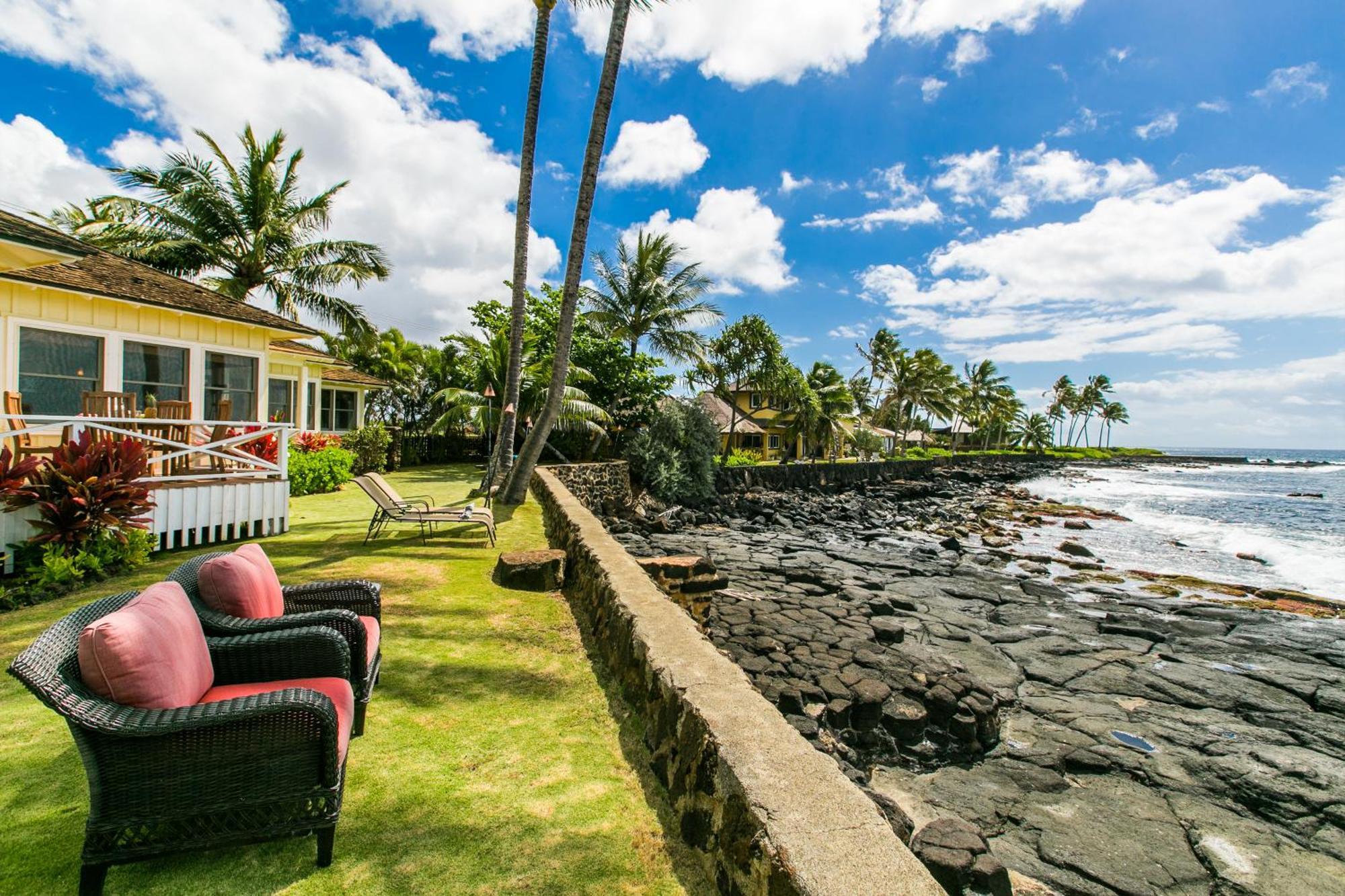 2Br Oceanfront Cottage In Poipu- Alekona Kauai Koloa Eksteriør billede